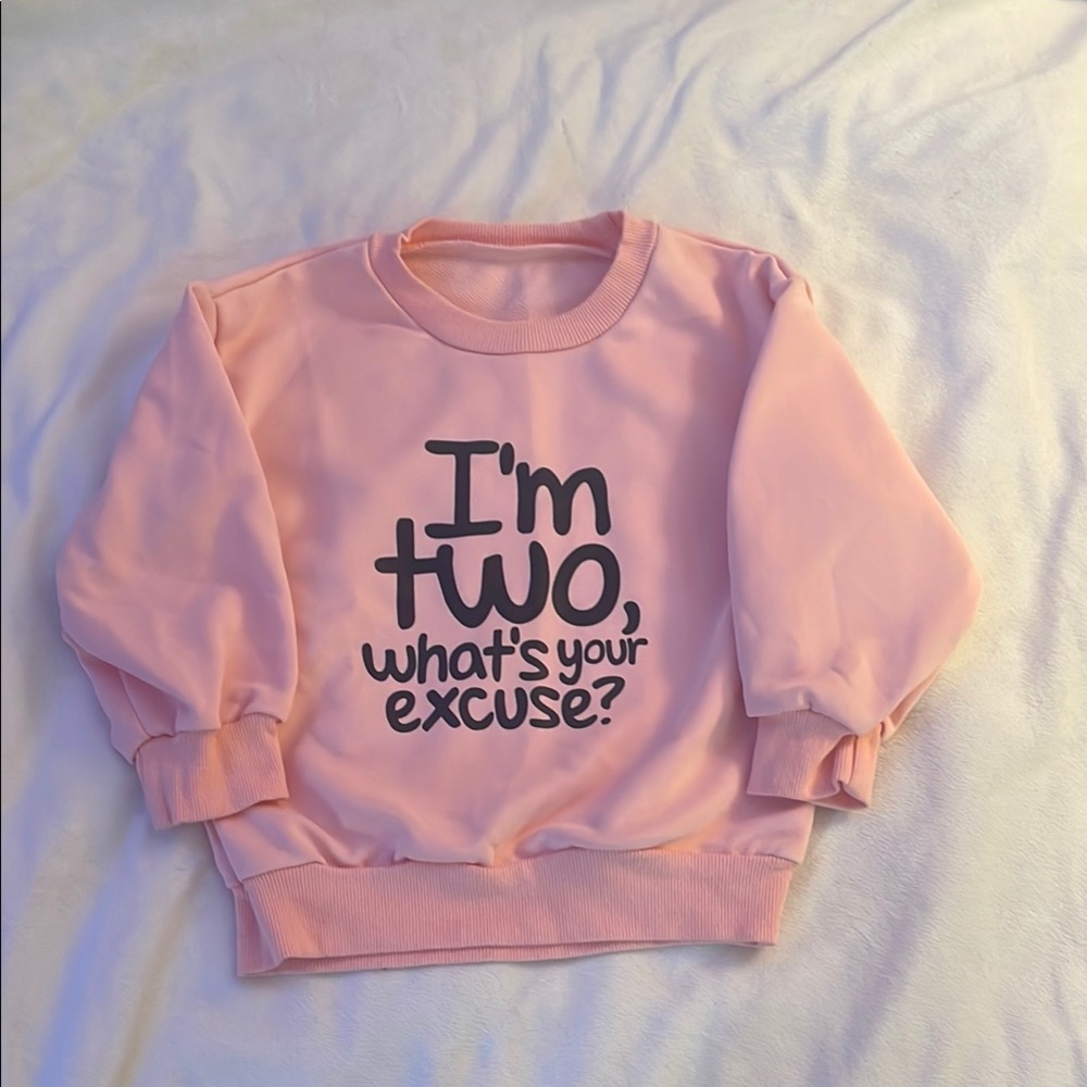❤️Pink Toddler Long Sleeve/Sweater